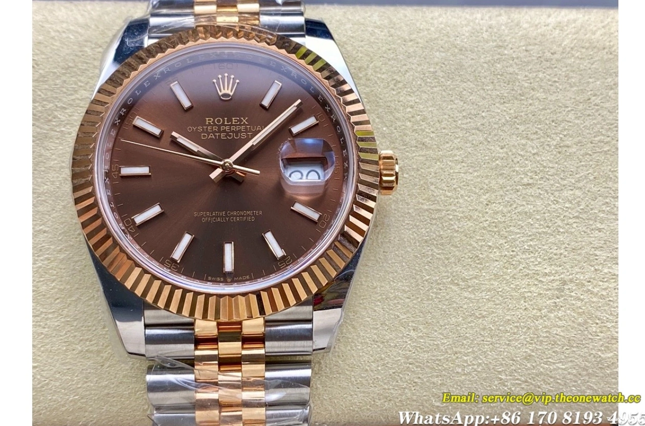 SS Stk 41mm Datejust Jub Version) SH3235(Tungsten Heavy Brown ARF 126331 RG 0424